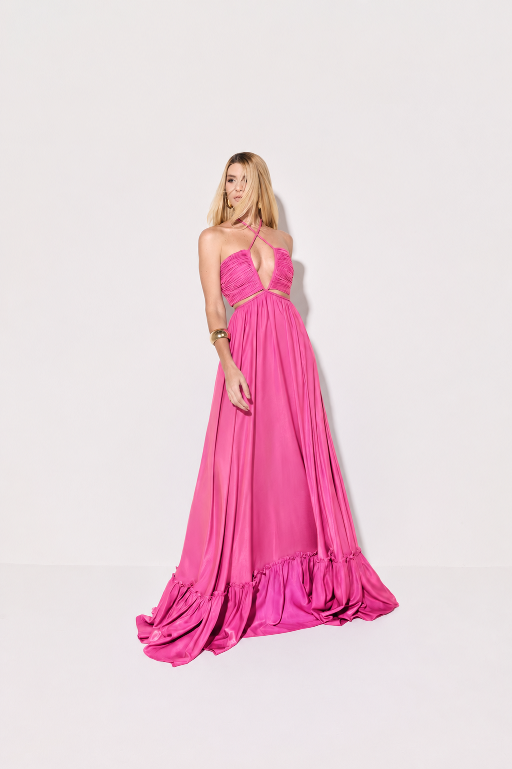 Celestine Flow Long  Dress