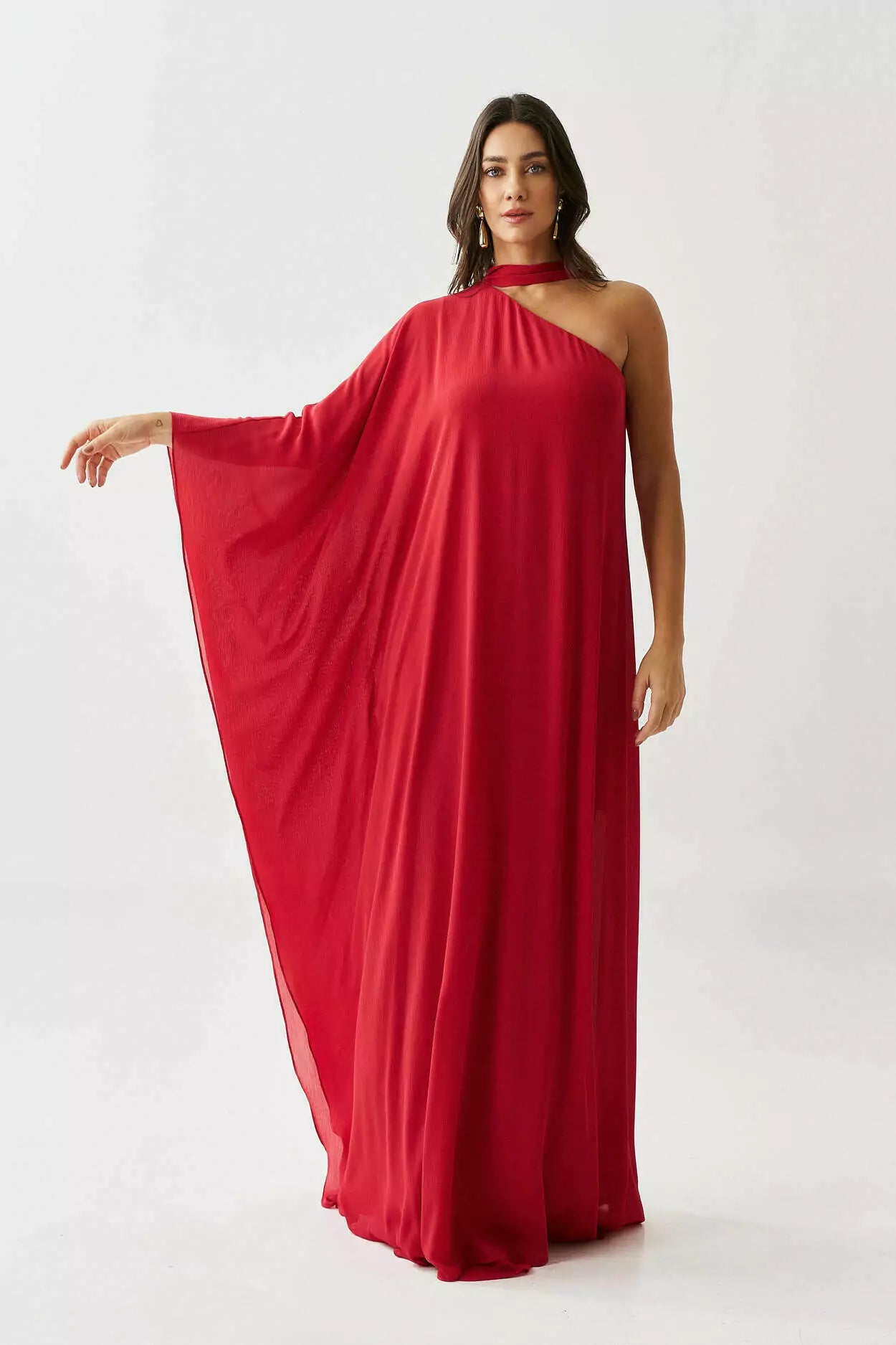 Liora Cape Long Dress