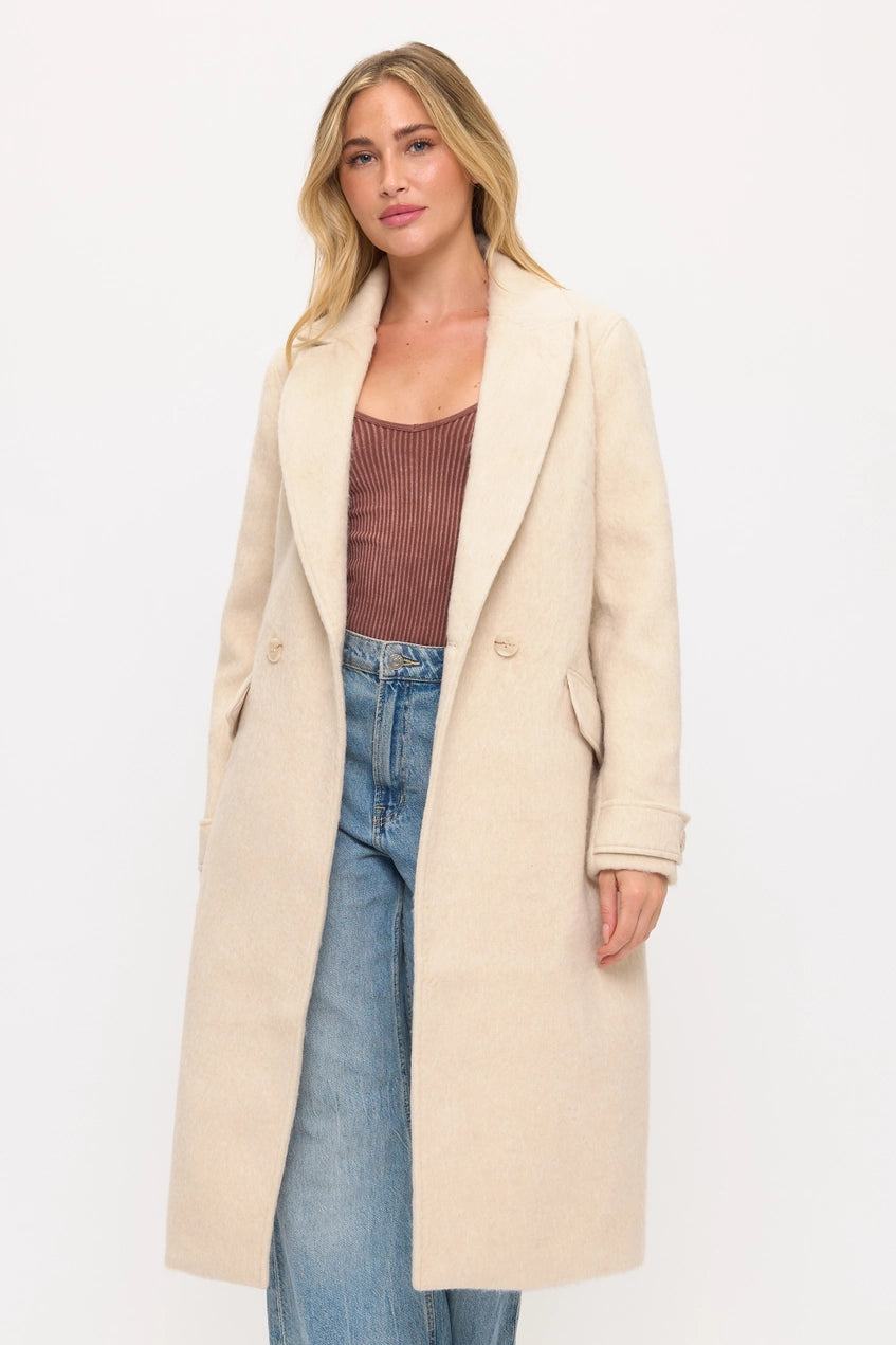 Cashmere Cloud Longline Coat