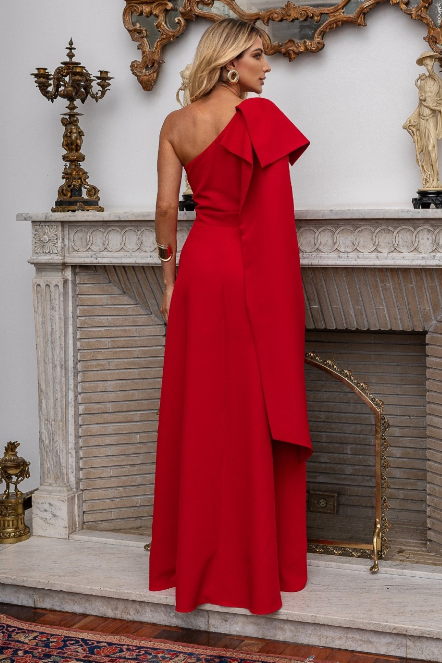 Isla One-Shoulder Maxi Dress