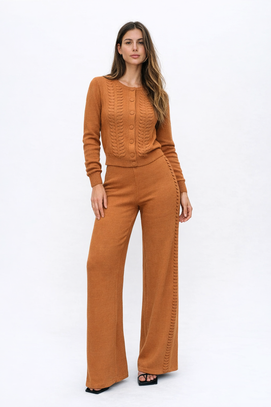Belle Knit Pant Set