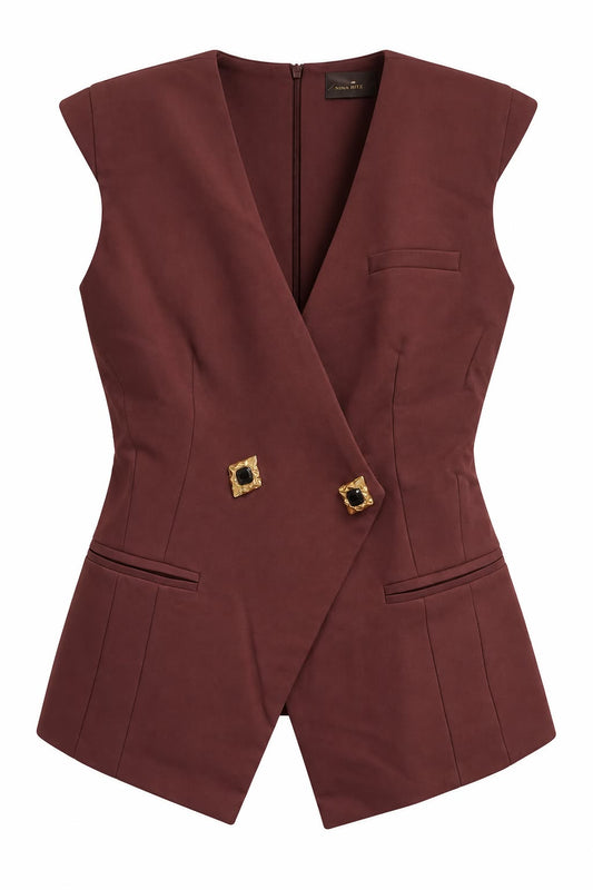 Malu Vest Tailored Set