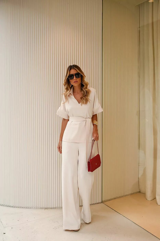 Savannah Crepe Pant Set