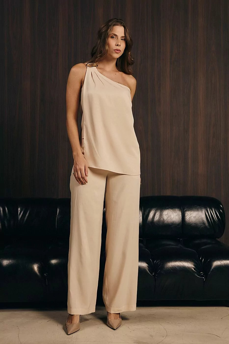 Organic One Shoulder Set