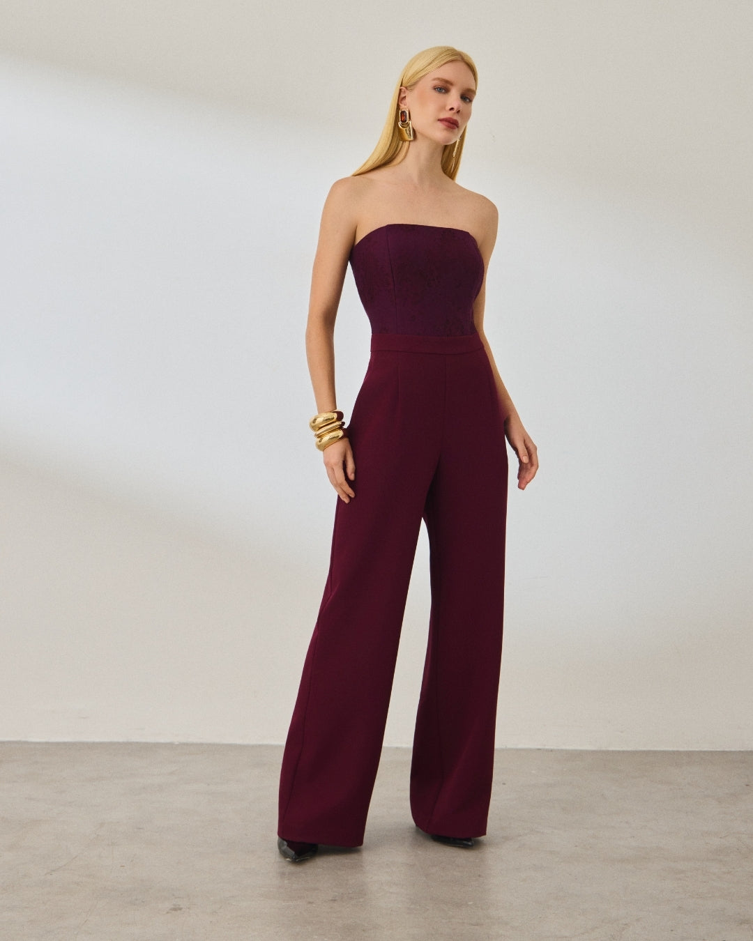 Velvet Plum Jumpsuit