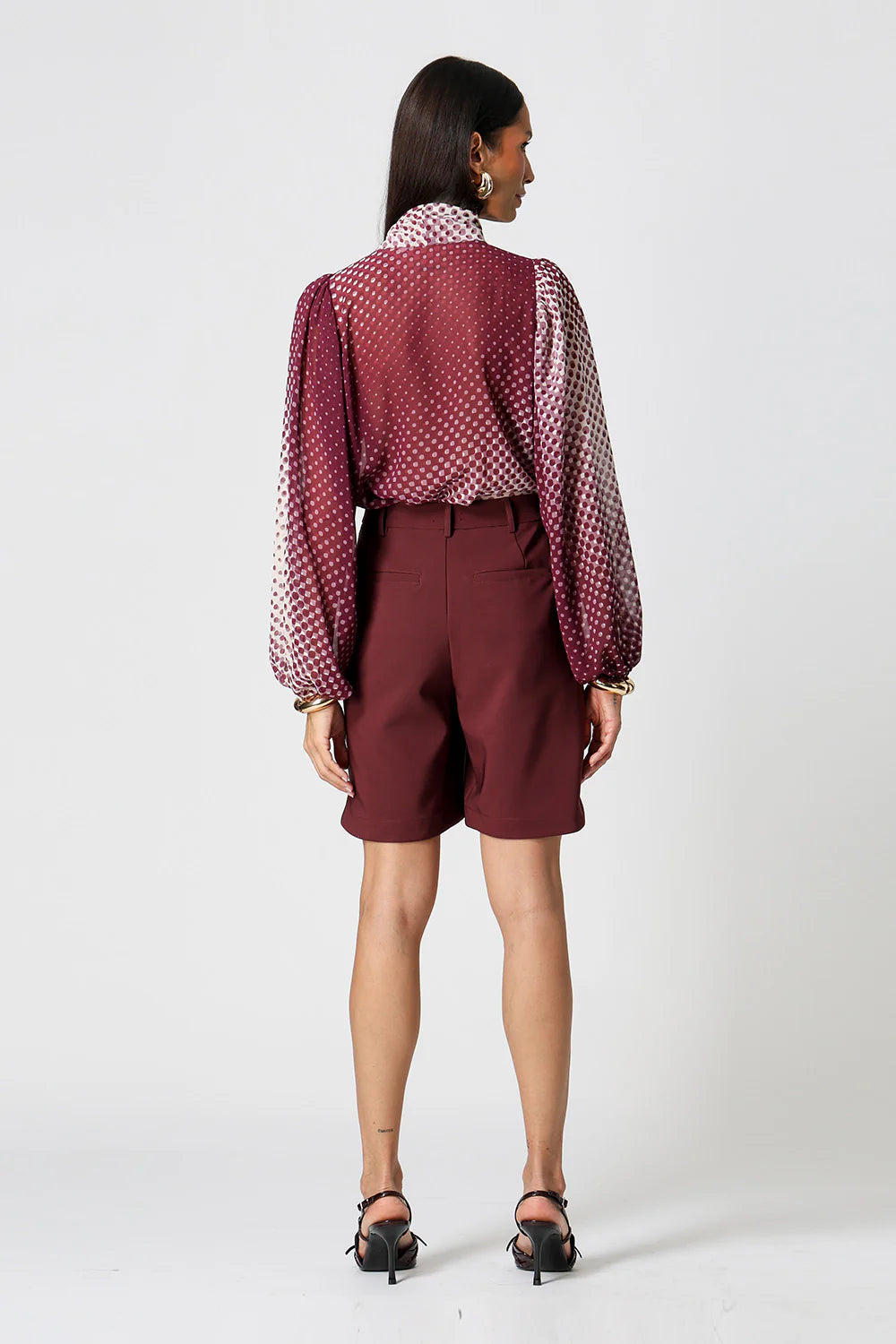 Naomi Neck Tie Blouse