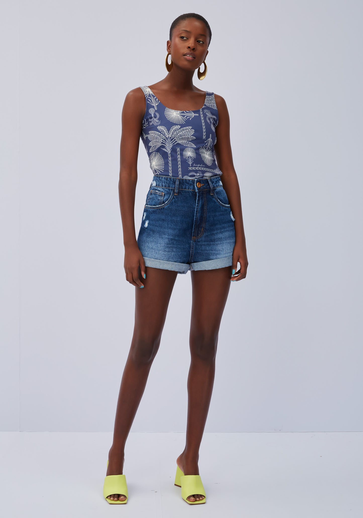 Mom Super Hight Waist Short