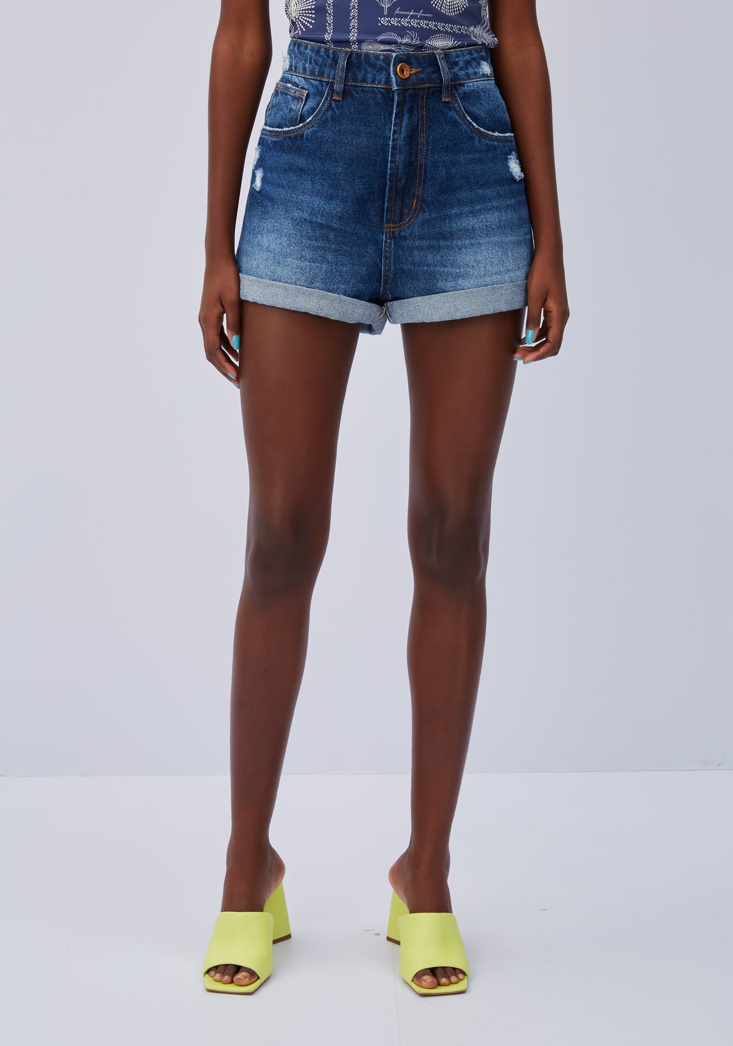 Mom Super Hight Waist Short