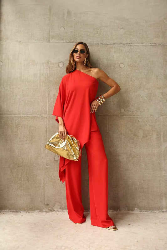 Isla Asymmetric Pant Set