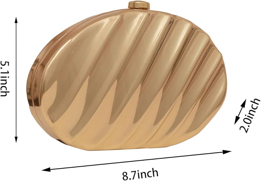 Metallic Shell Clutch