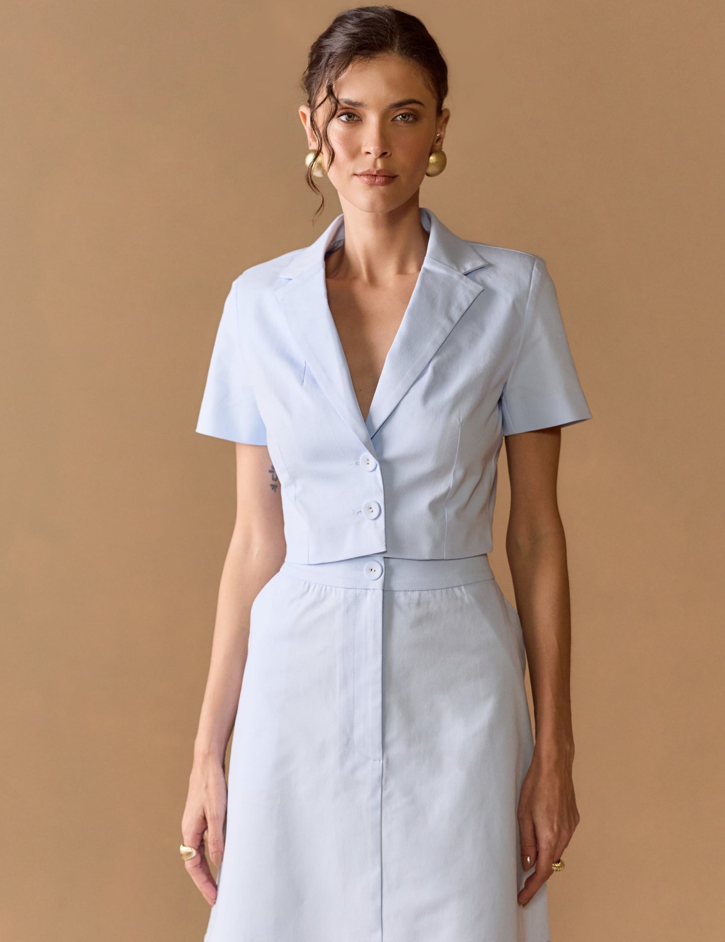 Thais Sarja Skirt Set