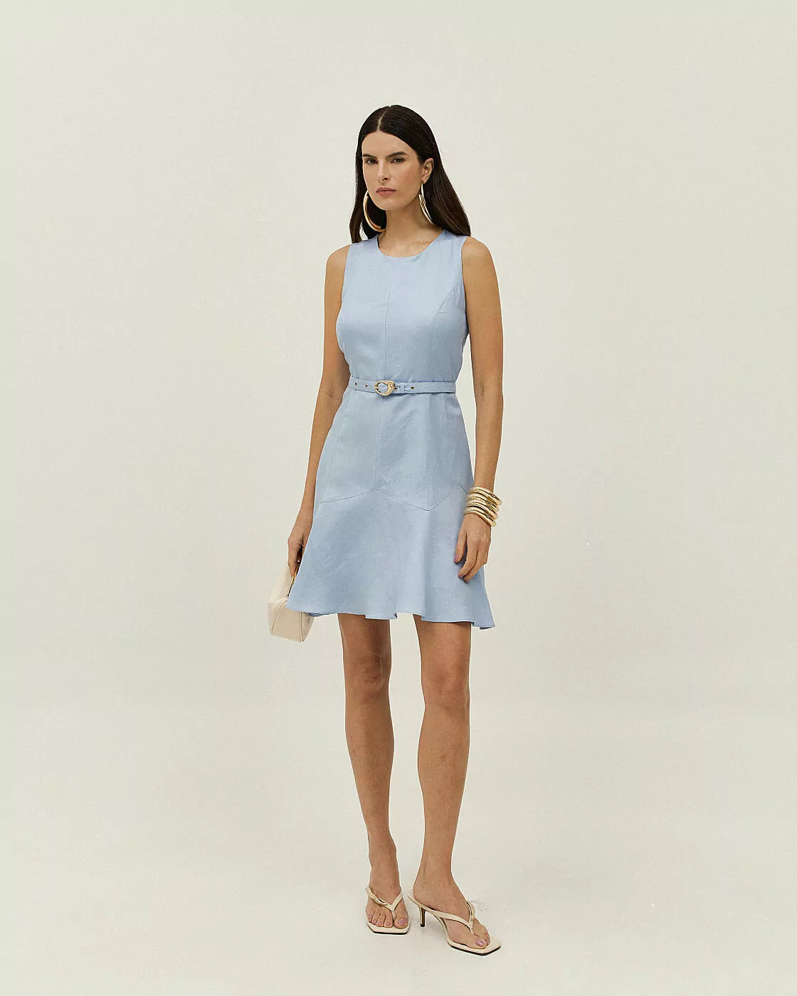 Louise W/ Belt Dress
