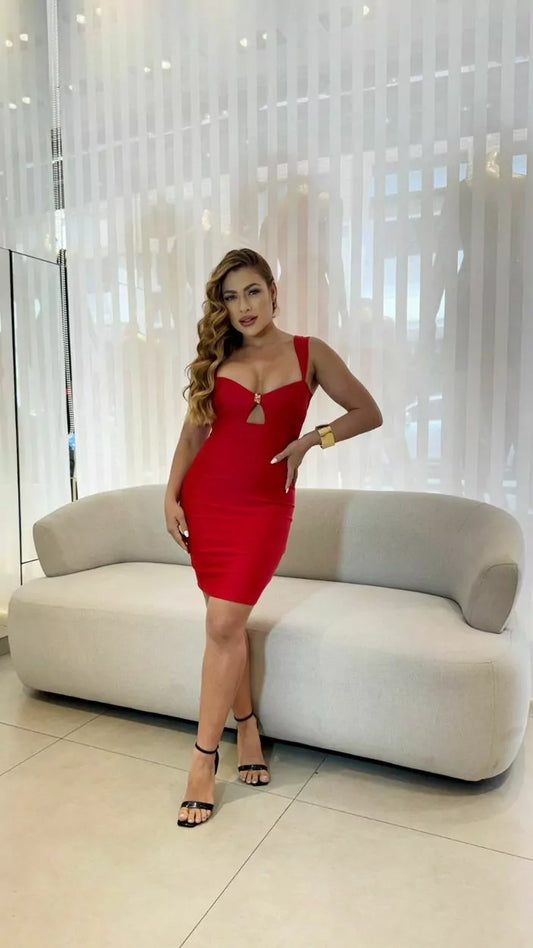Mini Dress Sweetheart Neckline
