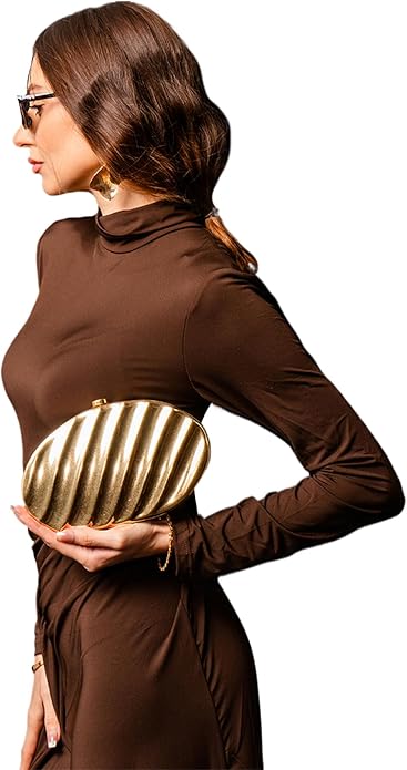 Metallic Shell Clutch