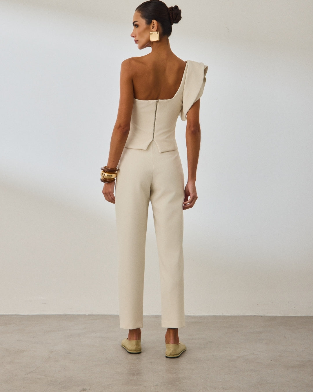 Velvet Plum Pants Set