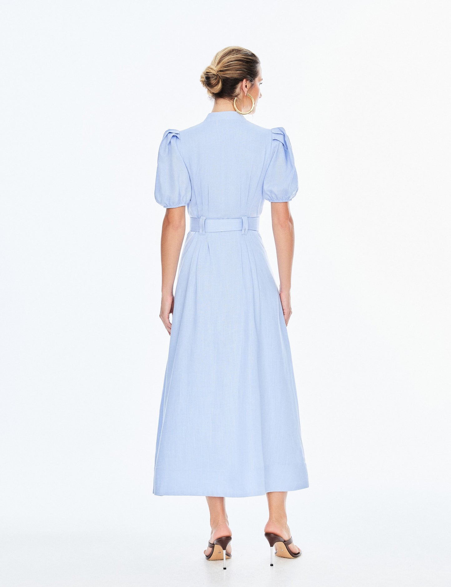 Hazel Linen Blend Dress