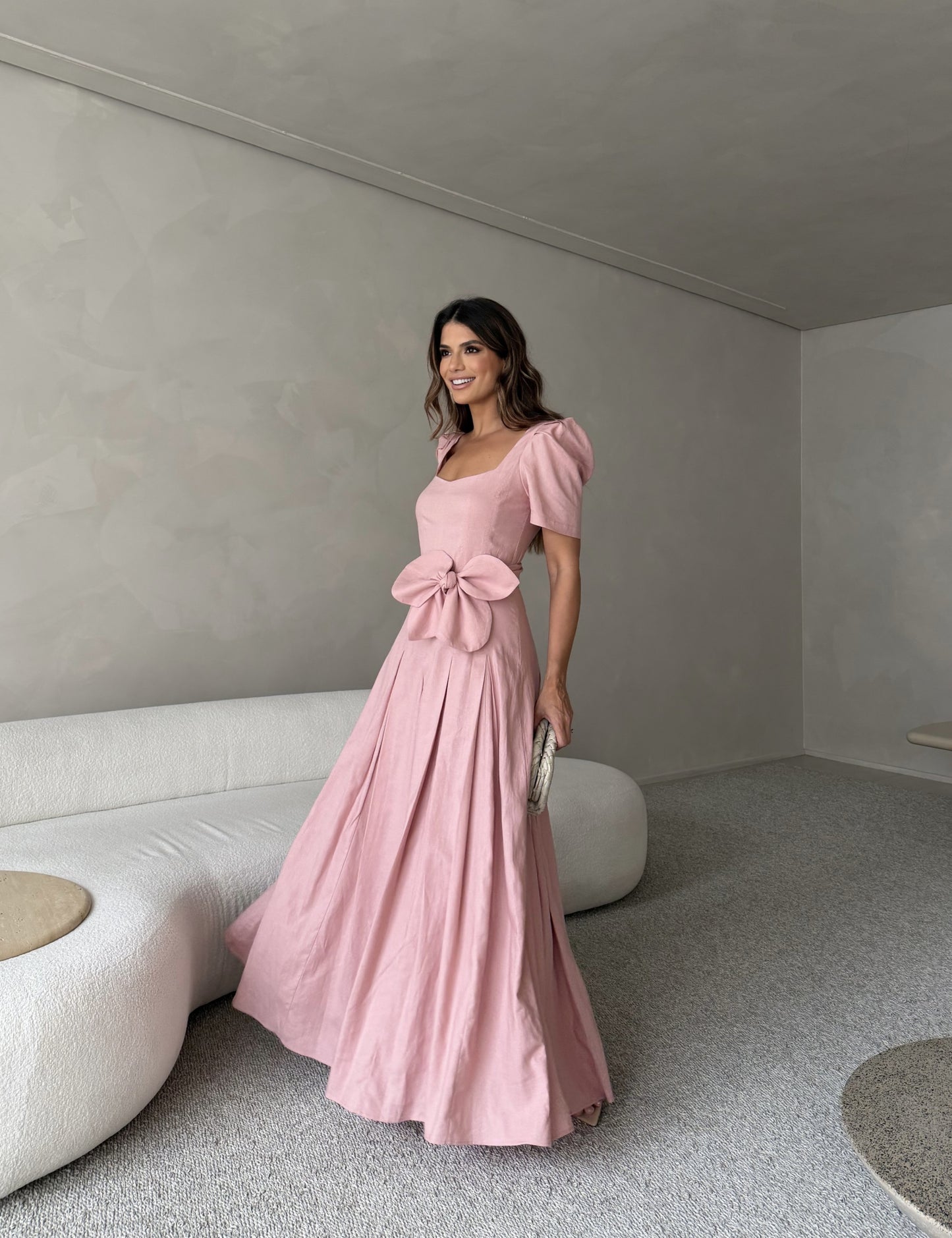 Clarice Flower Long Dress