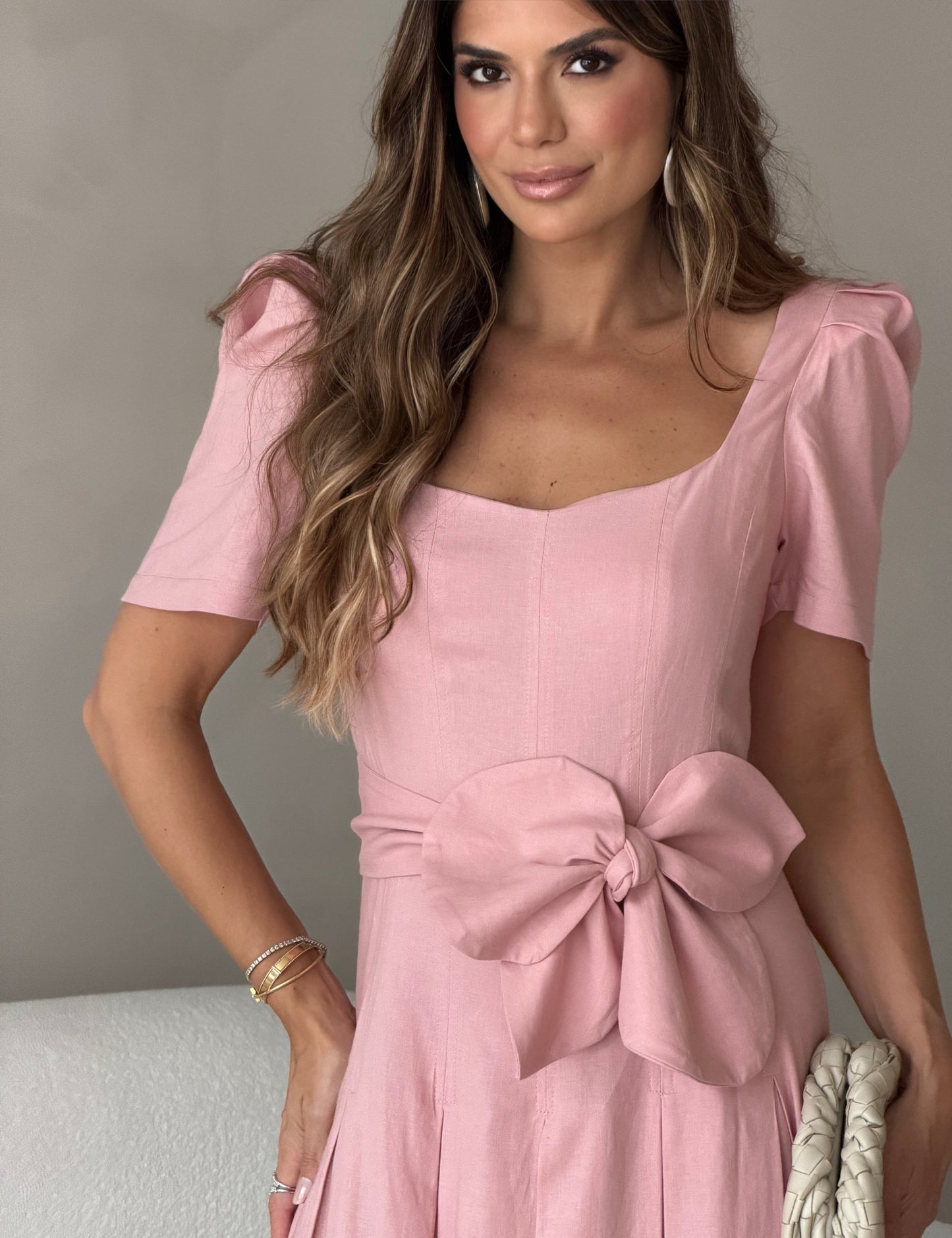 Clarice Flower Long Dress