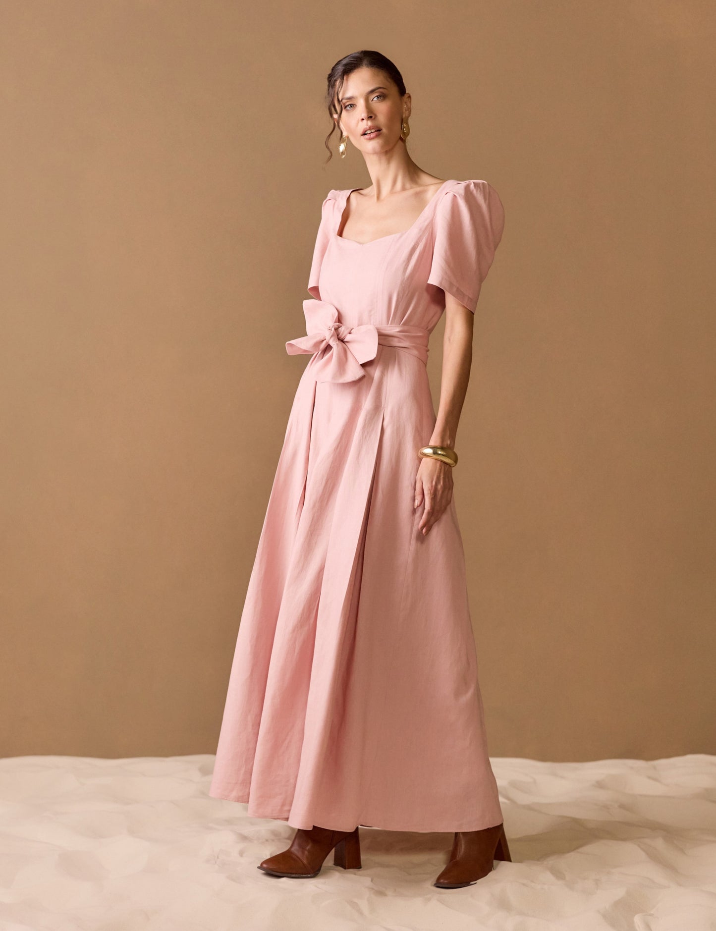Clarice Flower Long Dress