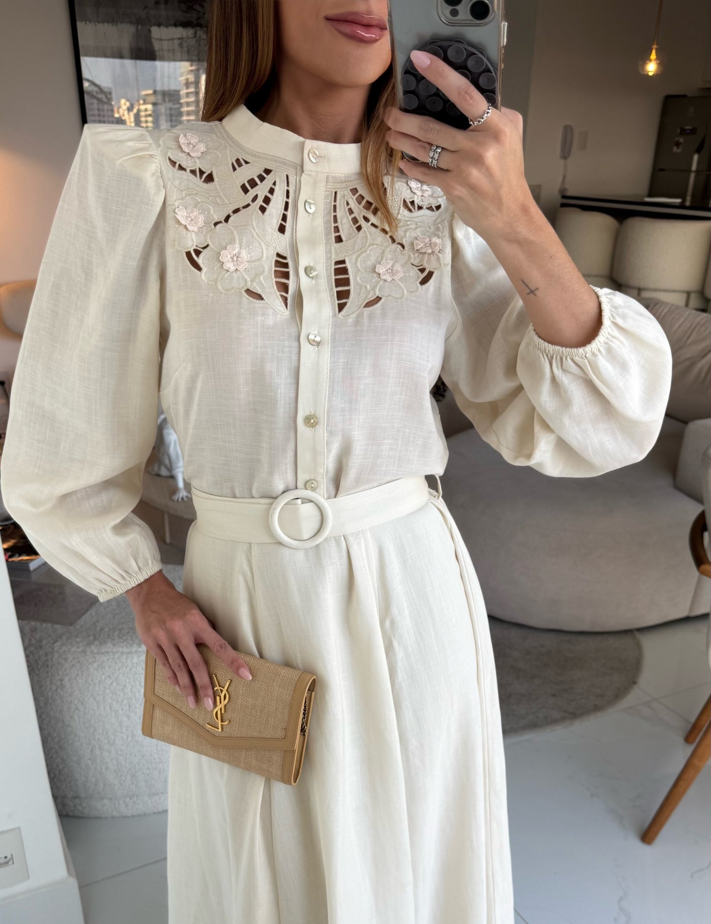 Lelida Chemise Midi Dress