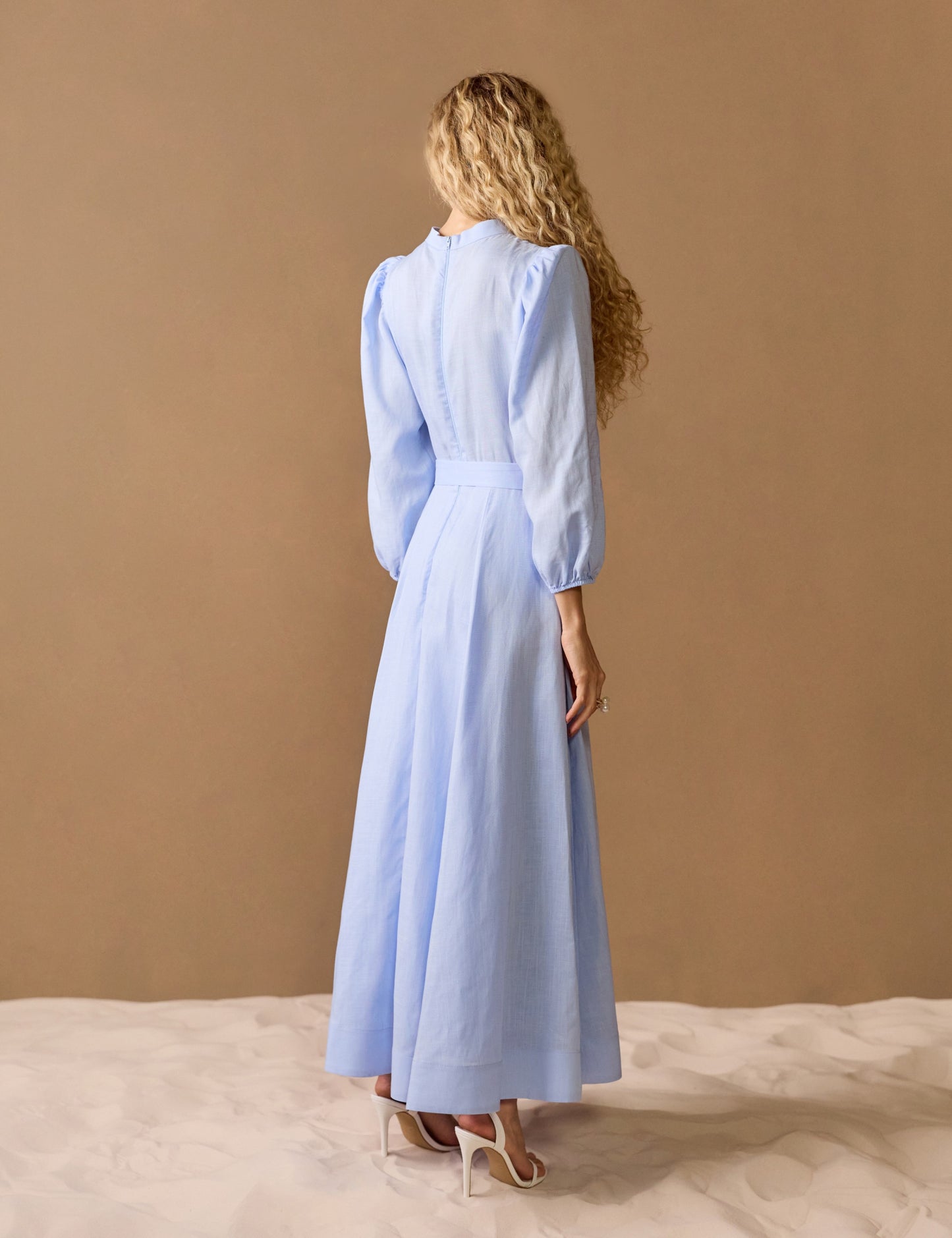 Lelida Chemise Midi Dress