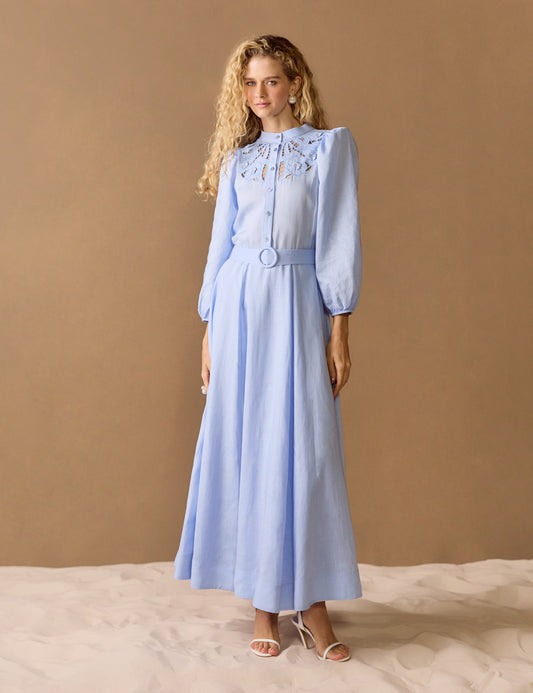 Lelida Chemise Midi Dress