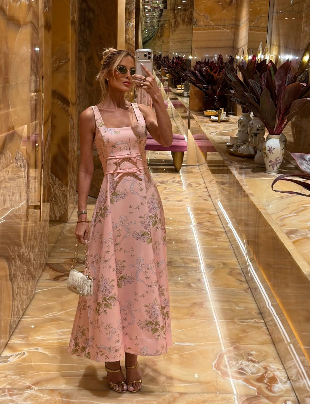 Garden Poetry Midi Dress