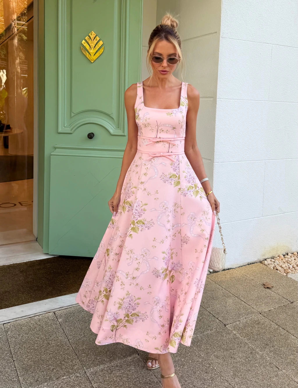 Garden Poetry Midi Dress