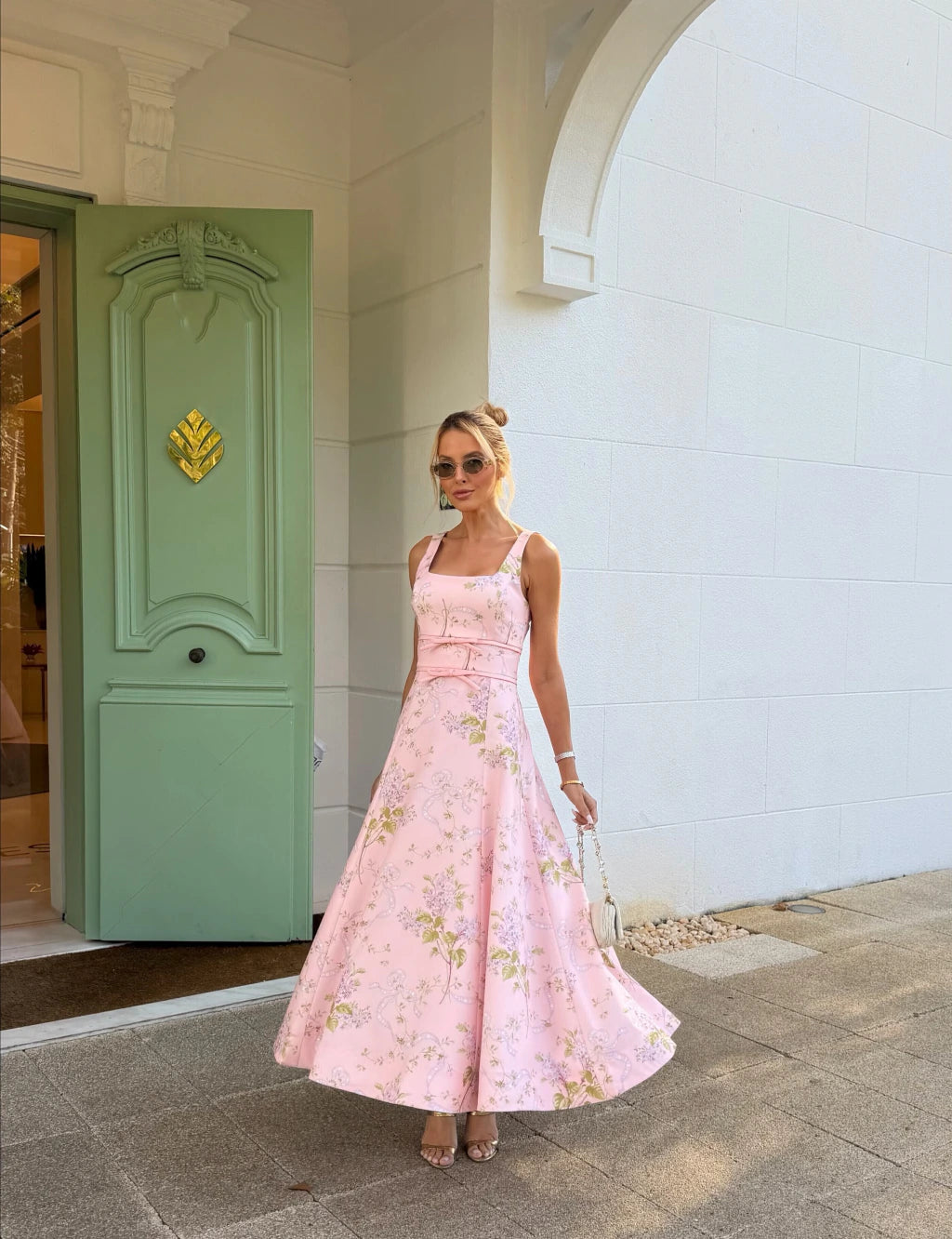 Garden Poetry Midi Dress
