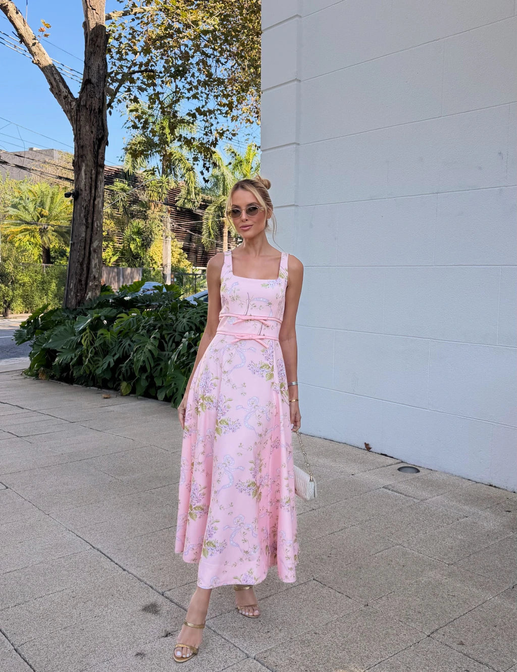 Garden Poetry Midi Dress