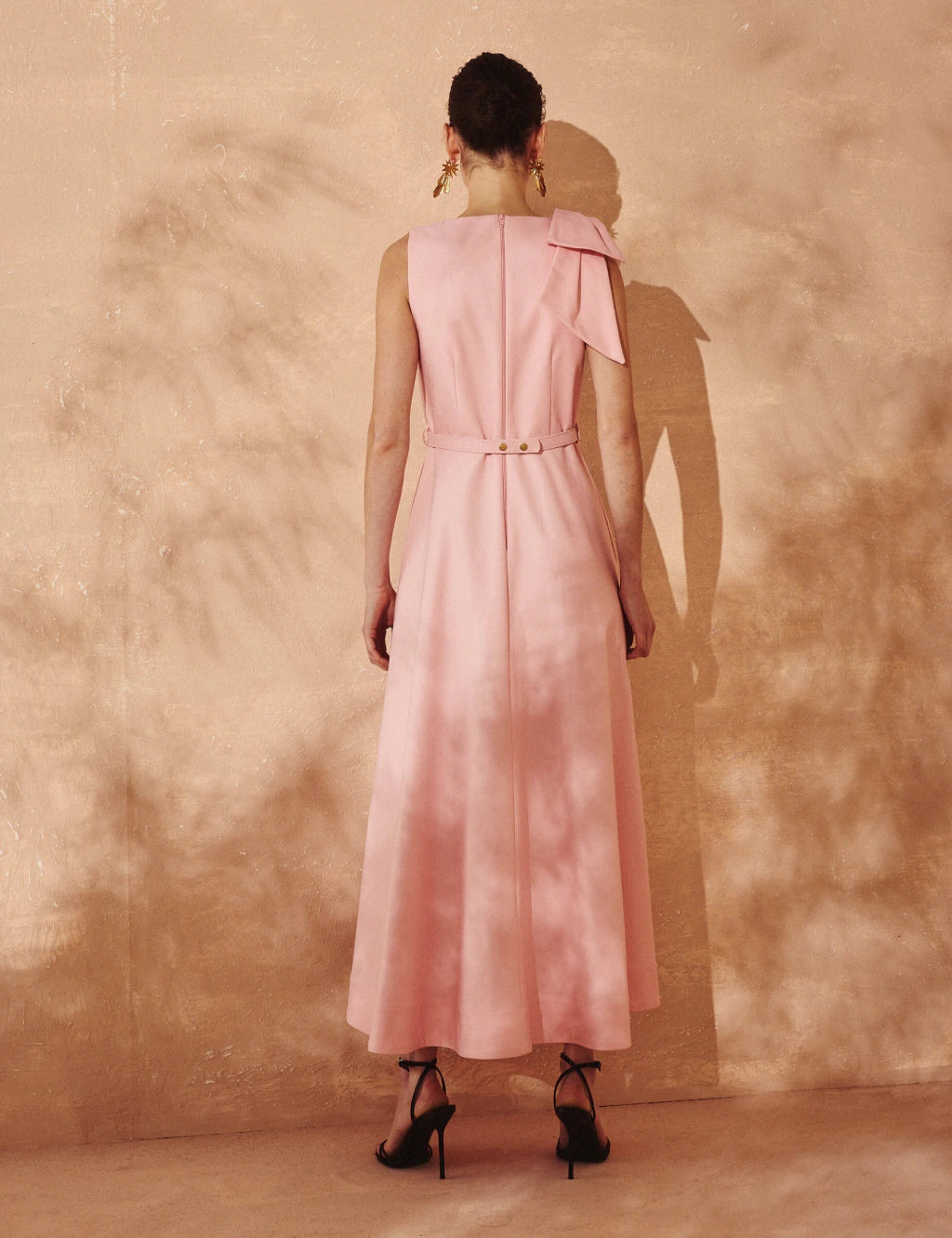 Ribbon Luxe Midi Dress