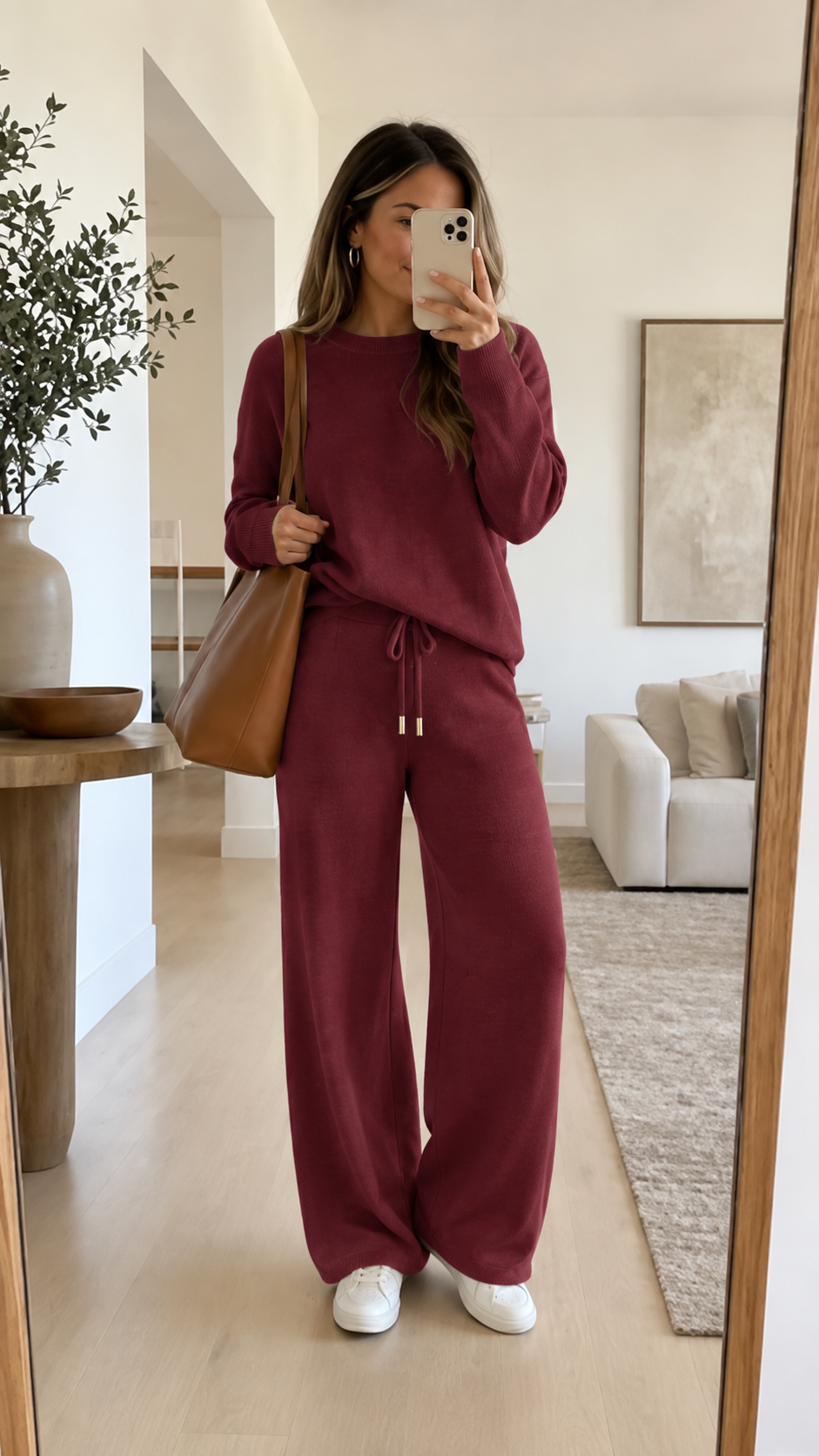 Elastic-Waist Knit Jogger