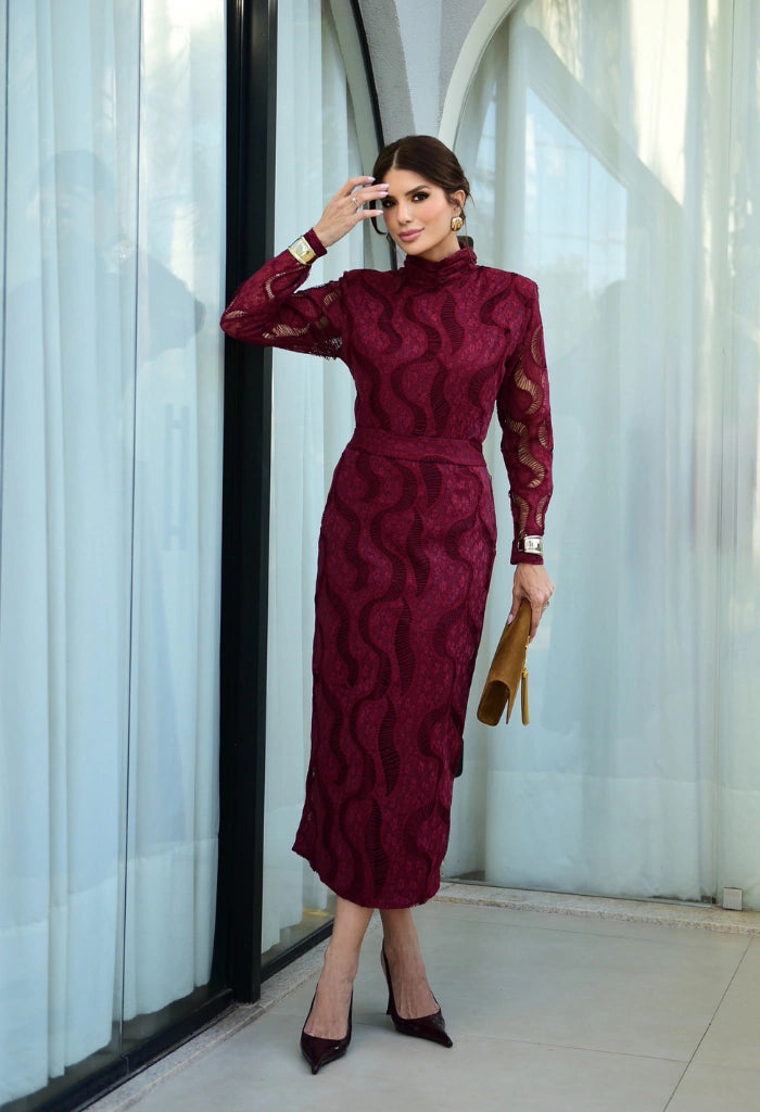 Embroidered Skirt & Blouse Set