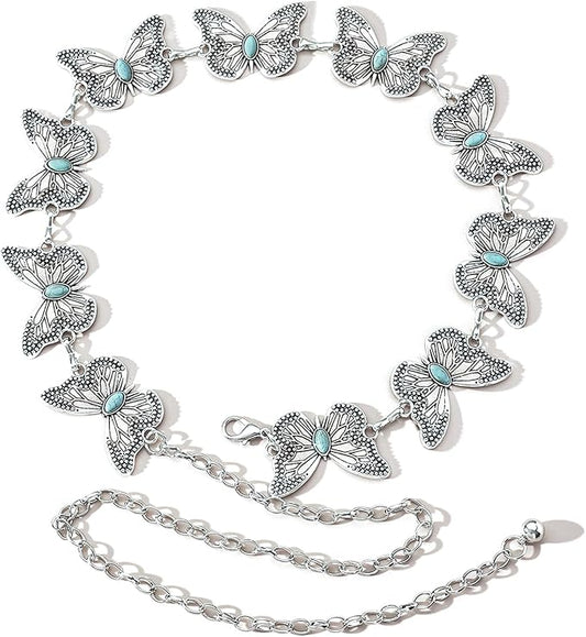 Butterfly Chain Belt