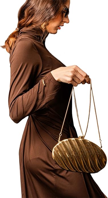 Metallic Shell Clutch