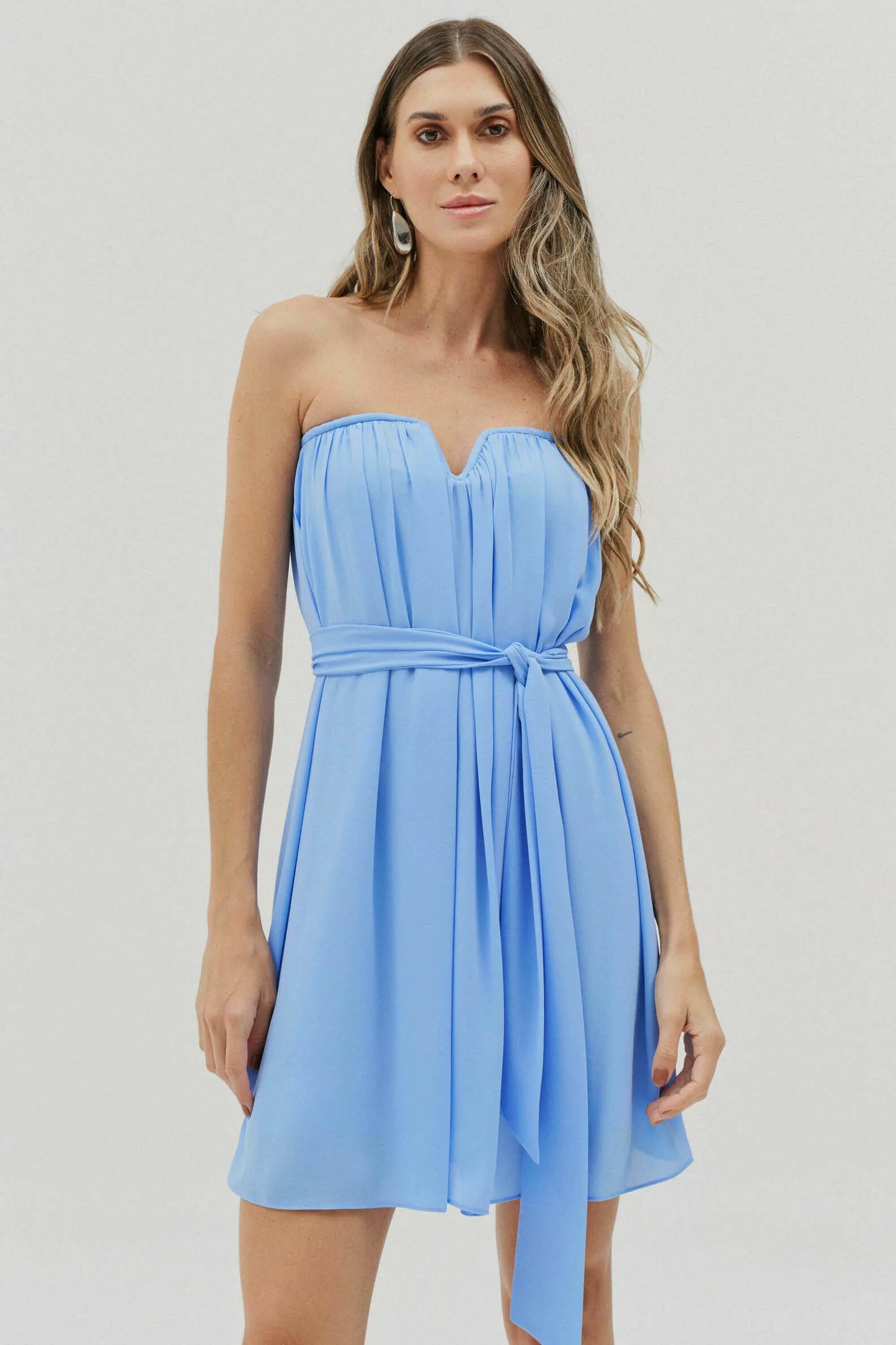 Strapless Short Dress