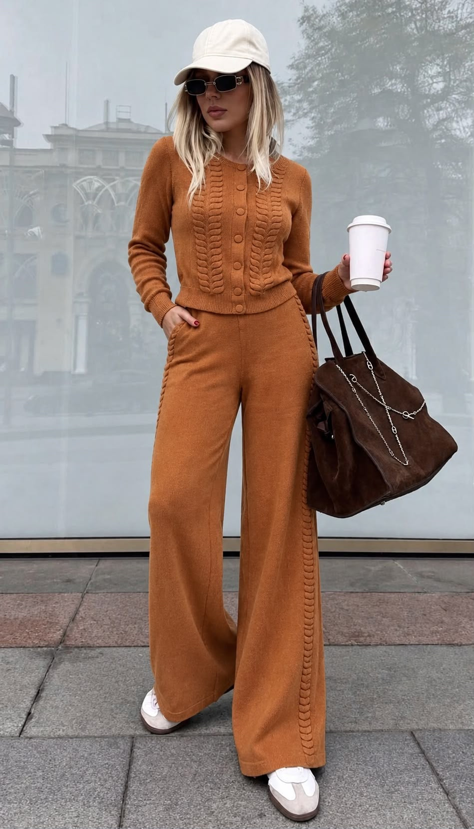 Belle Knit Pant Set