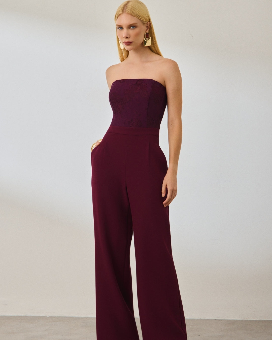 Velvet Plum Jumpsuit