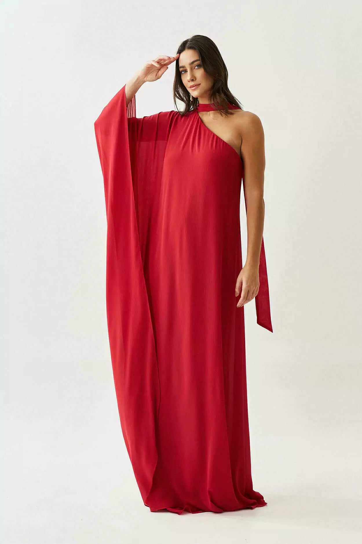 Liora Cape Long Dress