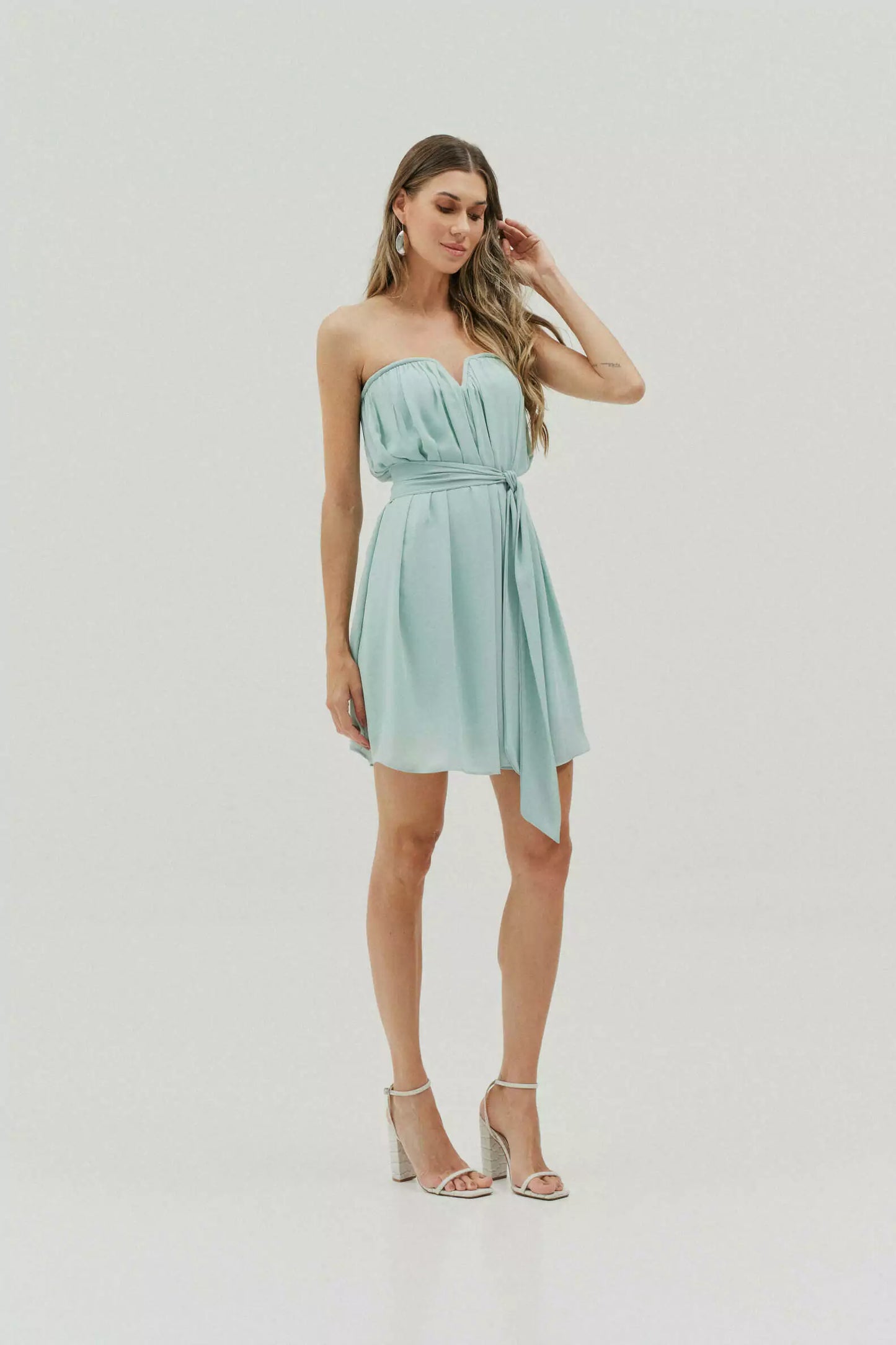 Strapless Short Dress
