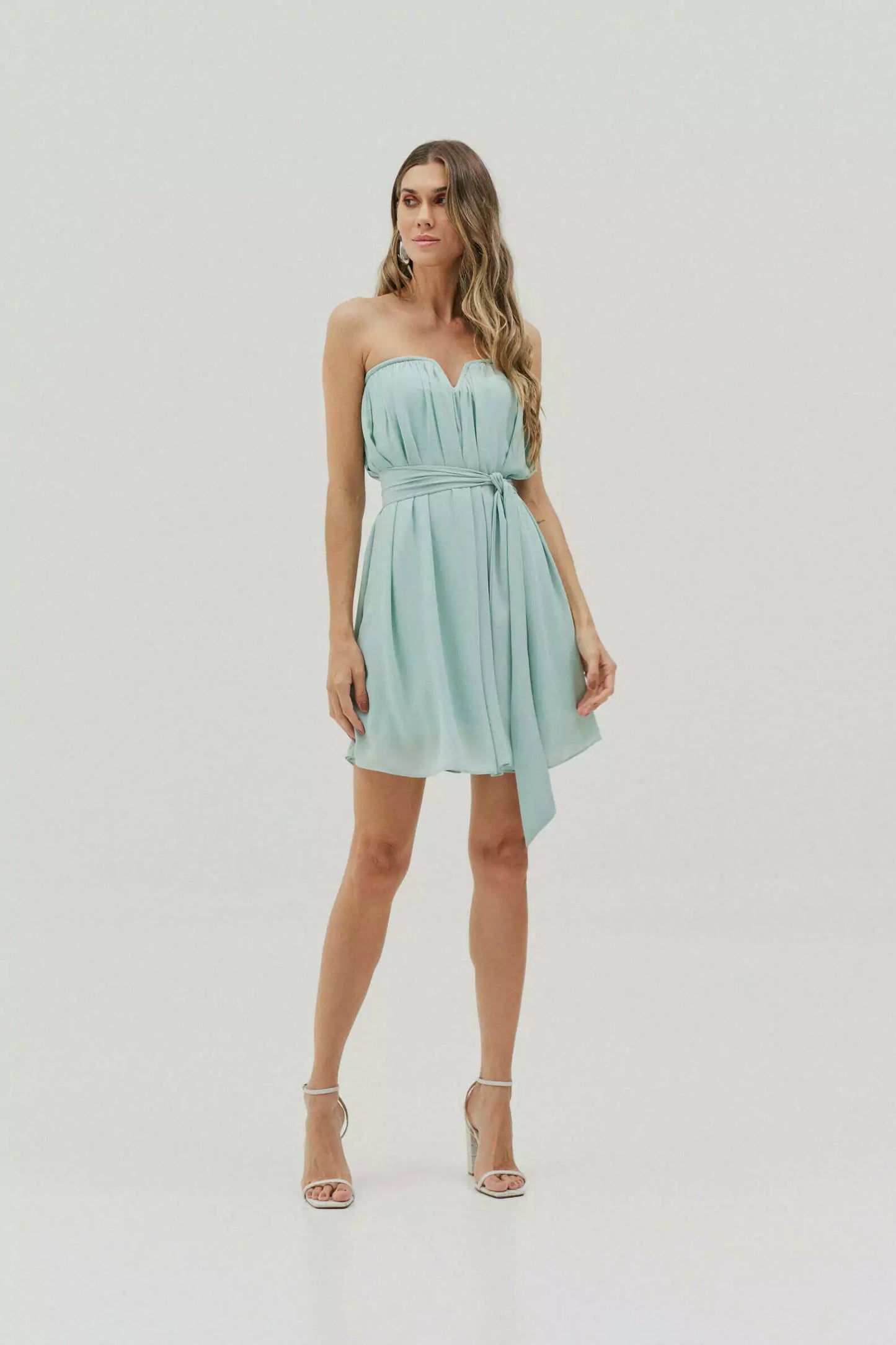 Strapless Short Dress