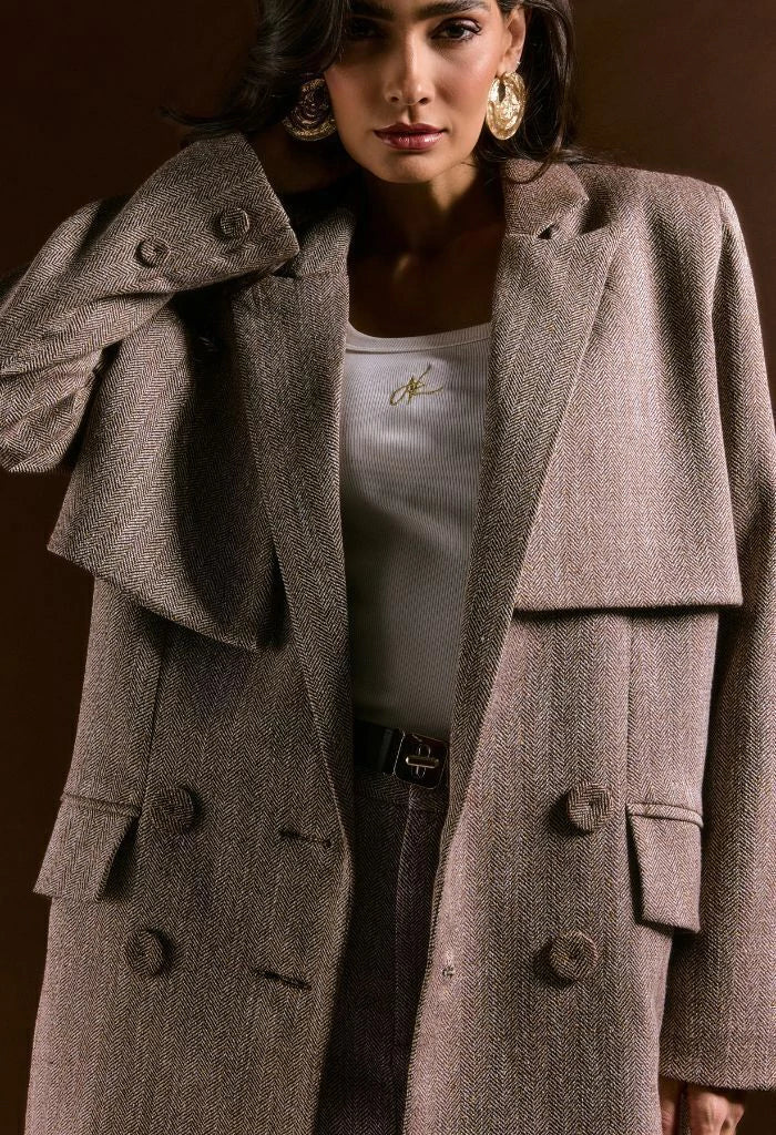 Tweed Oversized Blazer