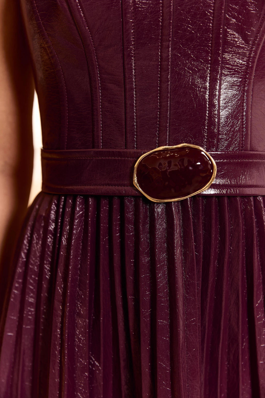 Cocoa Corset Midi Dress