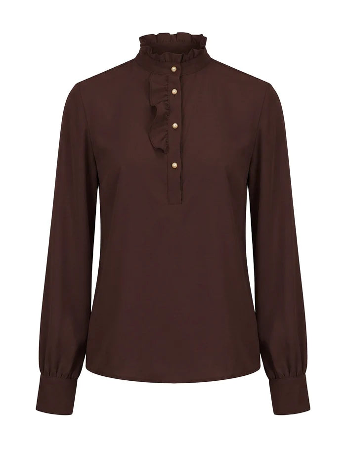 Aurora Crepe Blouse