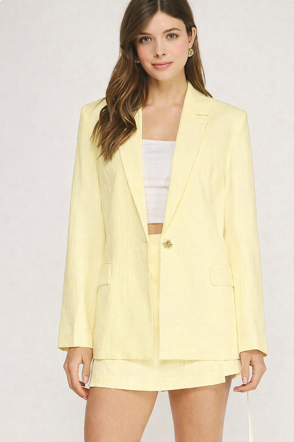 Flower Relaxed Blazer