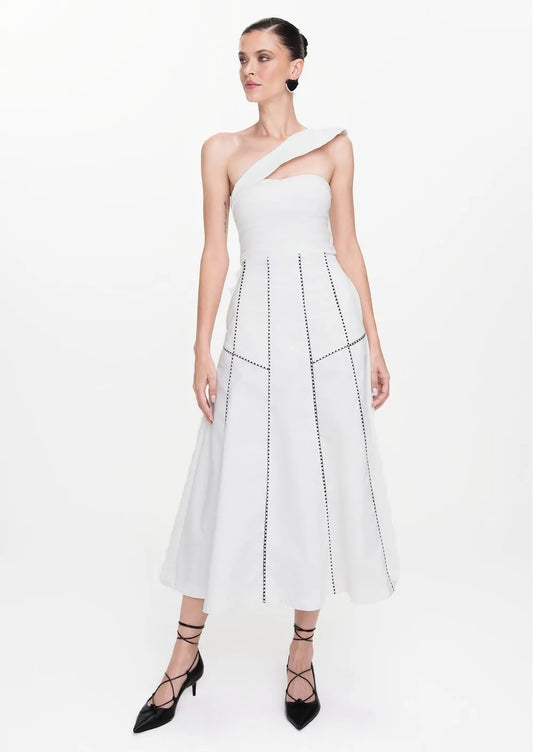 Guisela Structured Twill Midi Set
