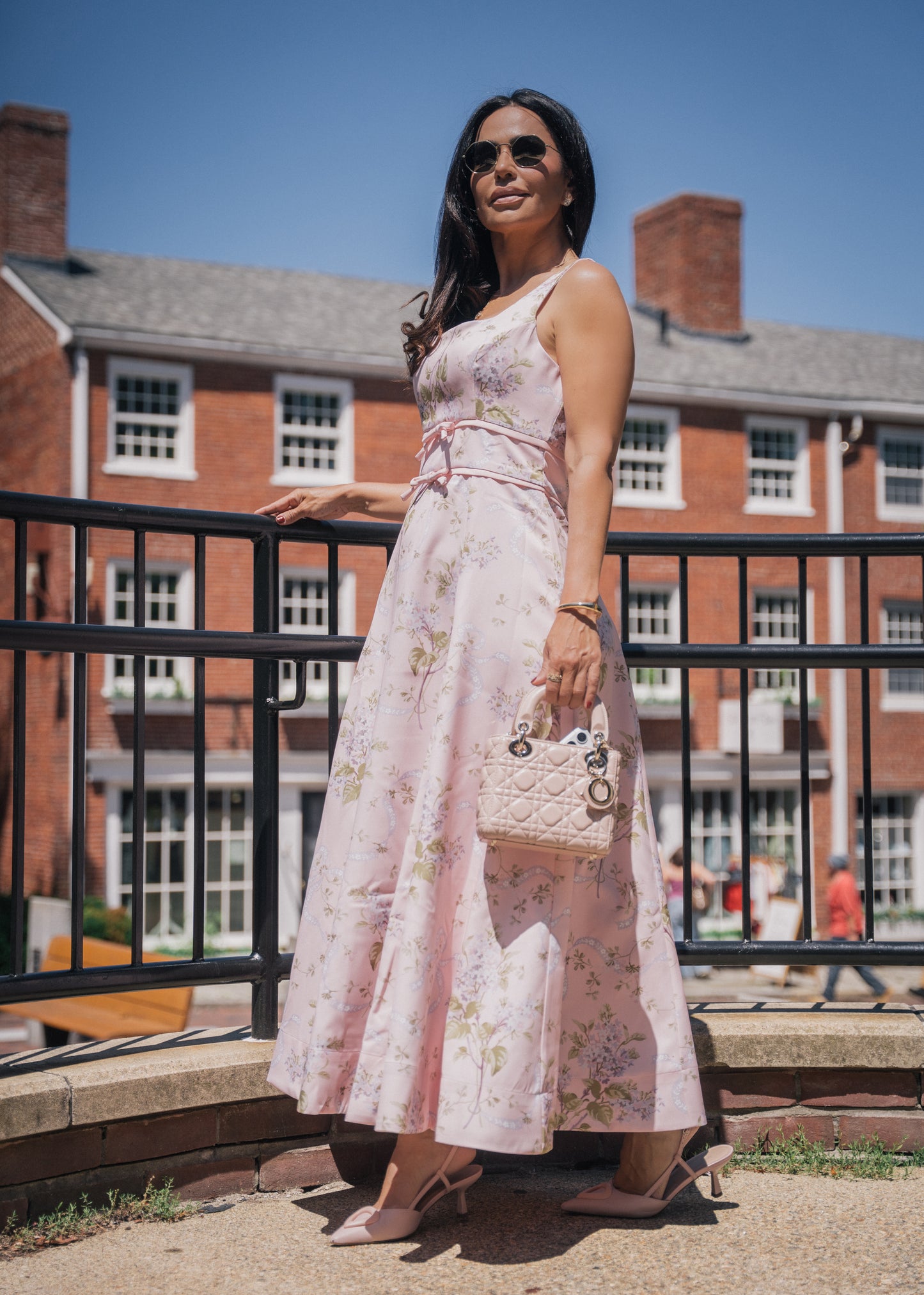 Garden Poetry Midi Dress