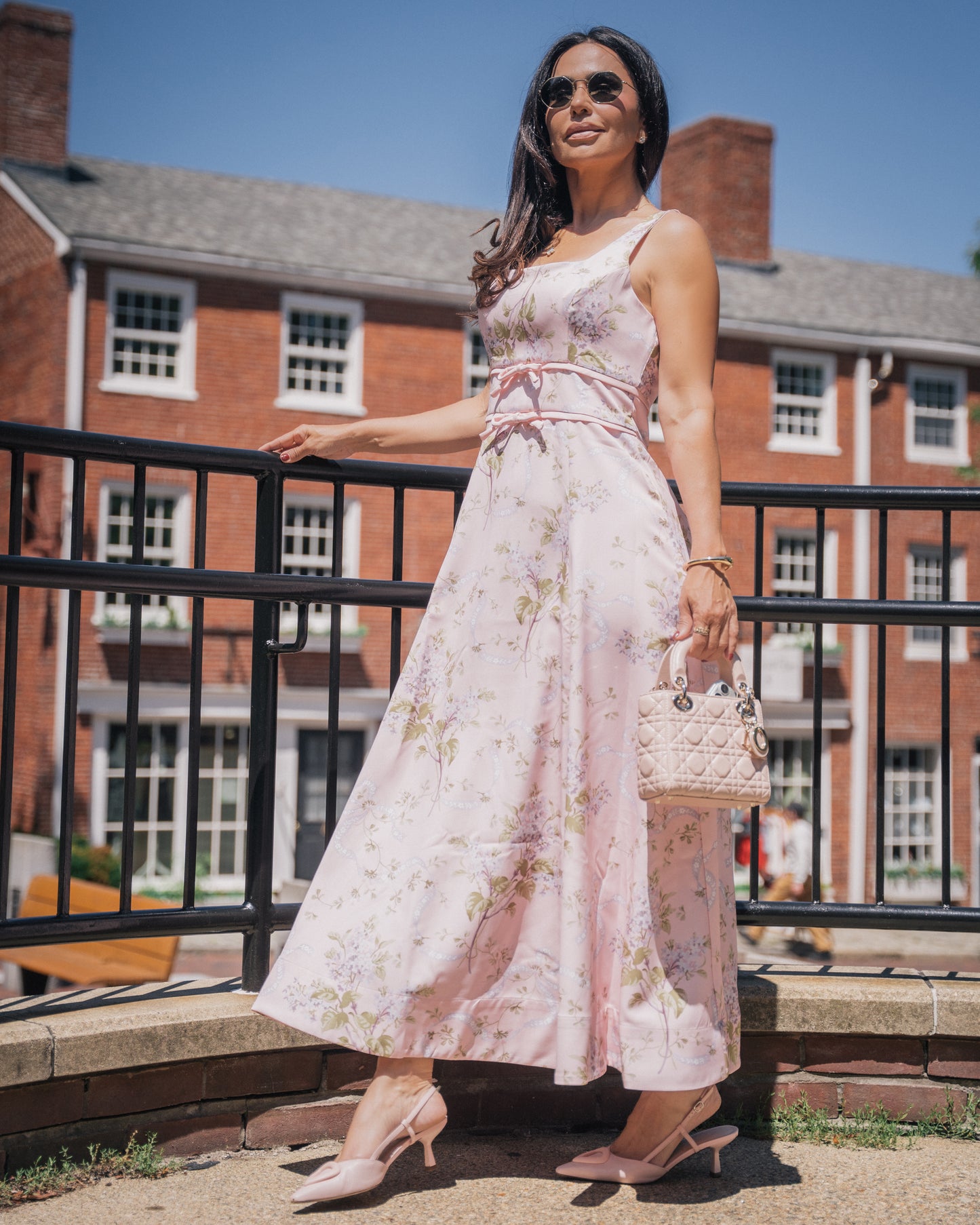 Garden Poetry Midi Dress