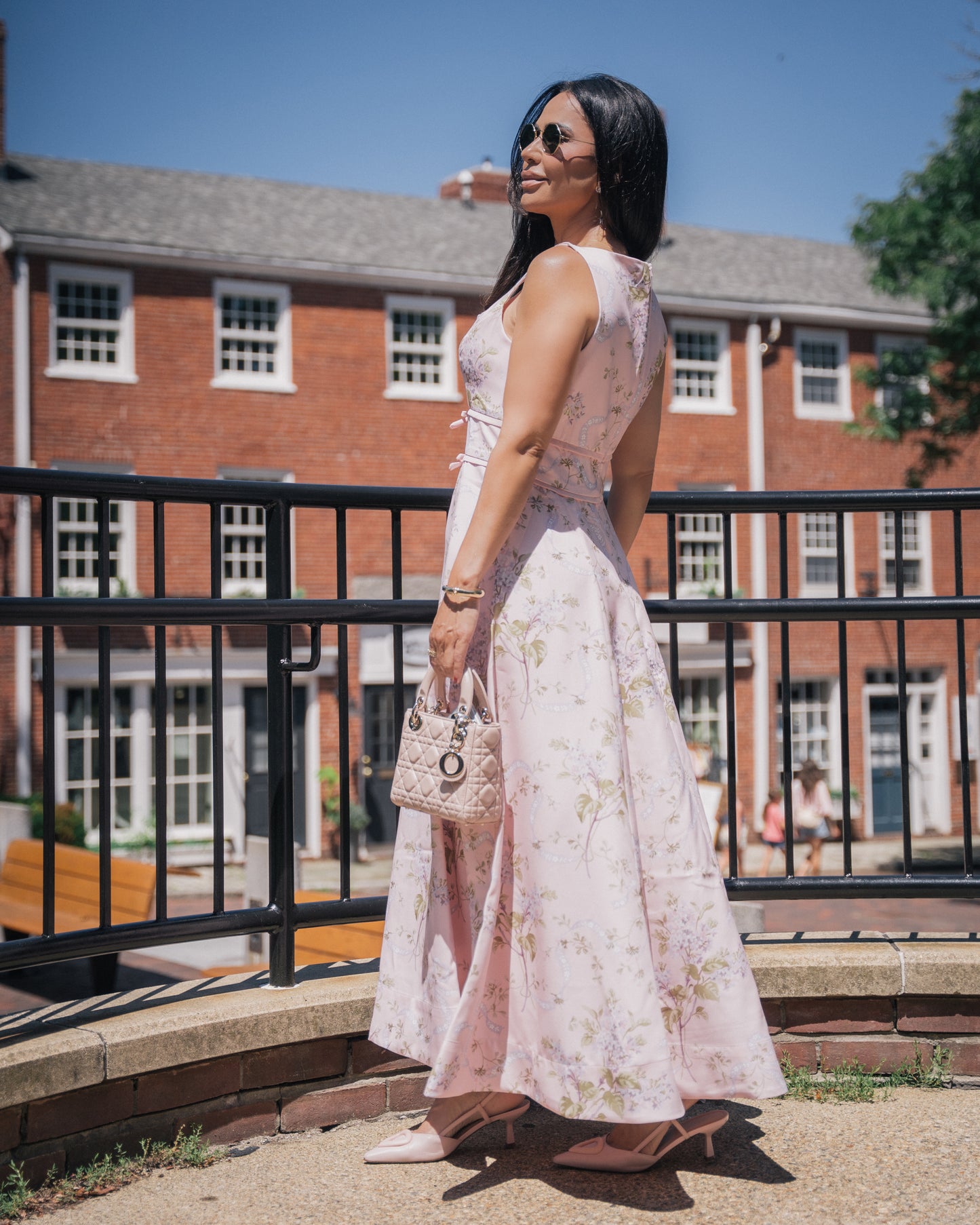 Garden Poetry Midi Dress