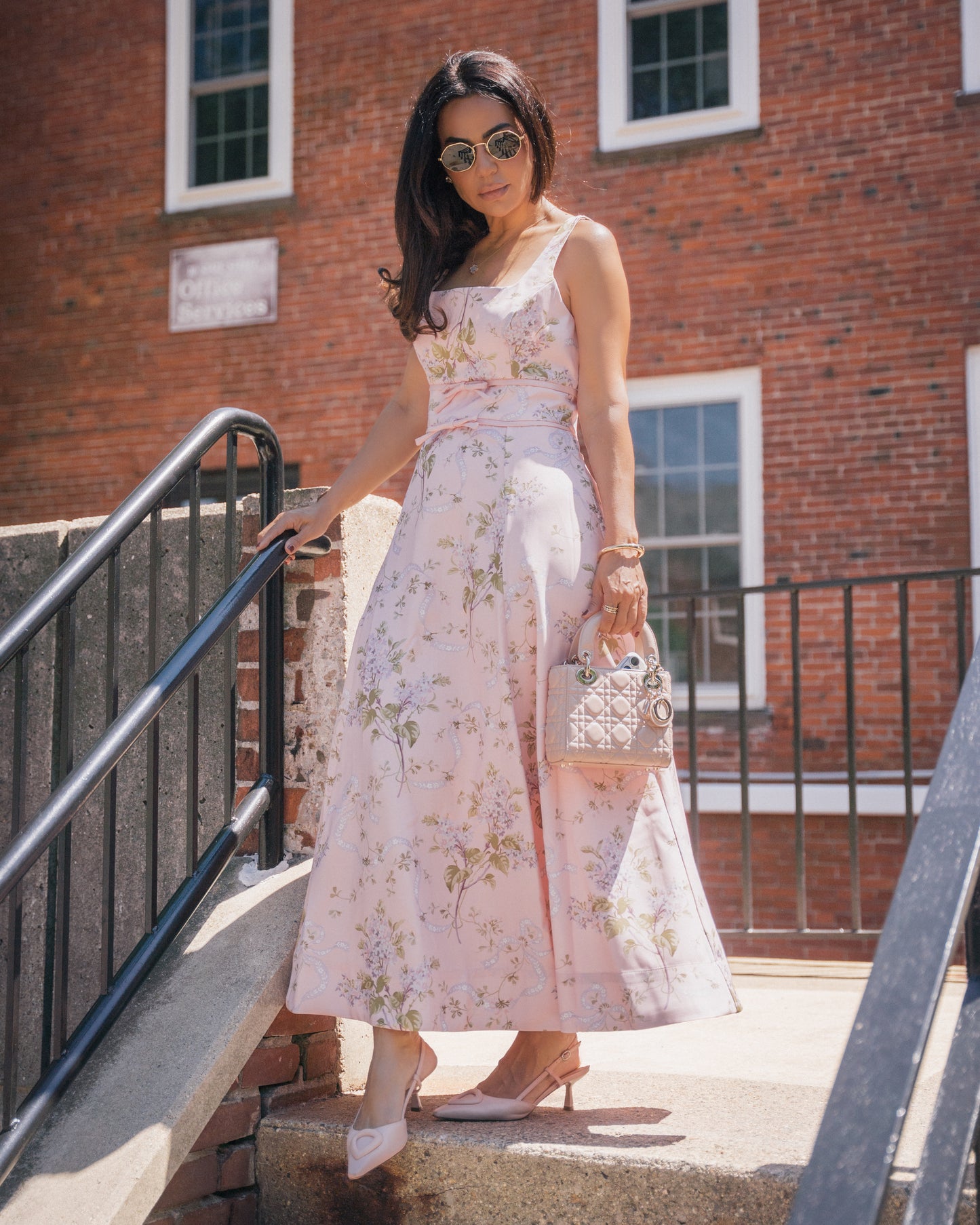 Garden Poetry Midi Dress